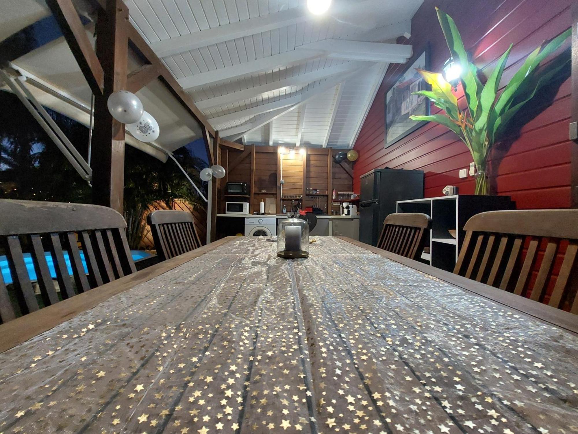 Lodge "Le Temps D'Un Reve" Saint-Francois  Ngoại thất bức ảnh